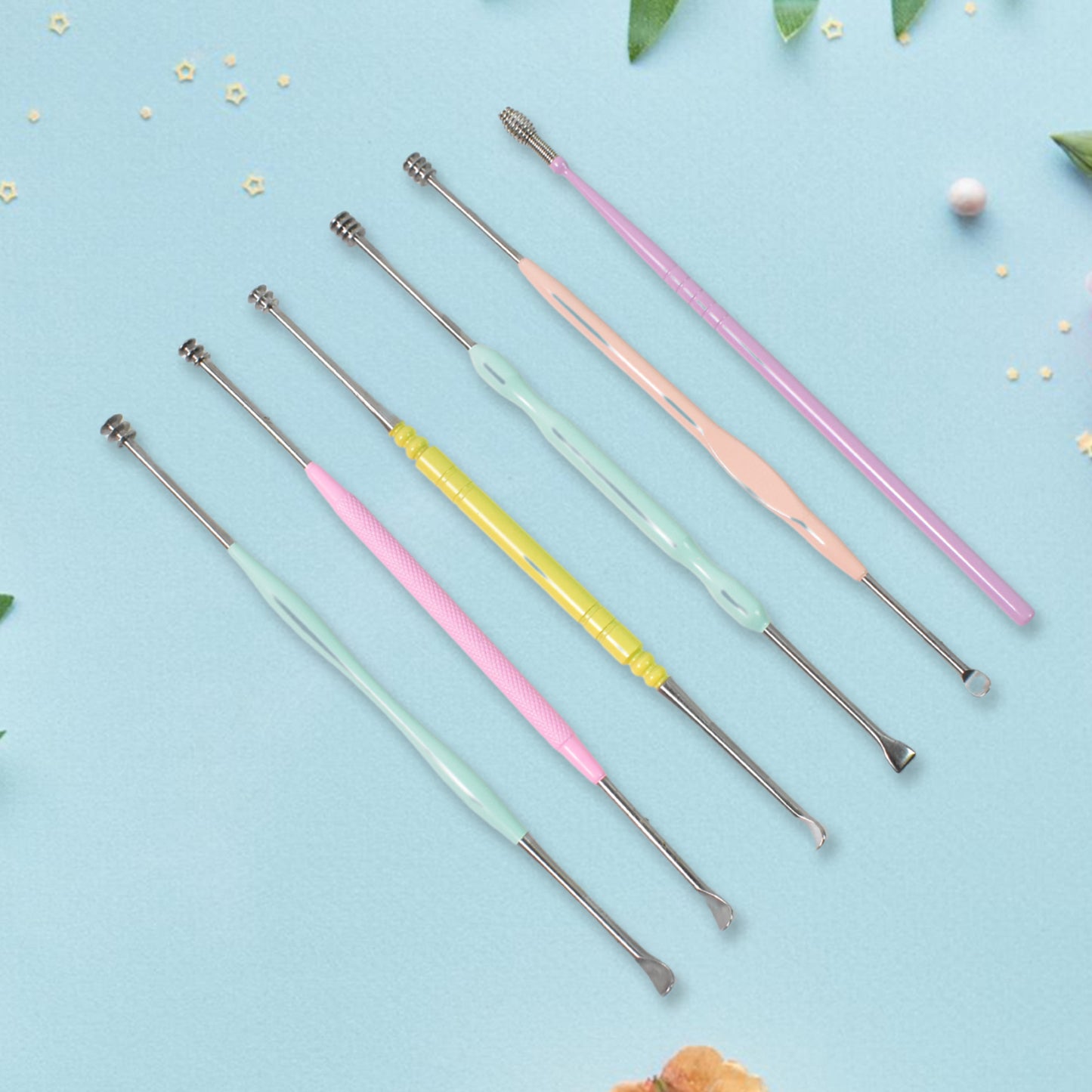 7 Pcs Earwax Removal Kit Ear Cleansing Tool Set