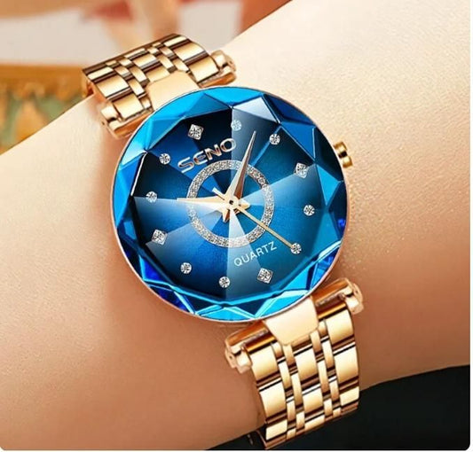 Diamond Shape Watch for Womens and Girls